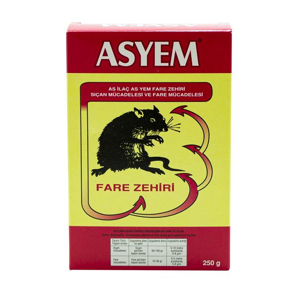 ASYEM FARE ZEHİRİ 250 GR 