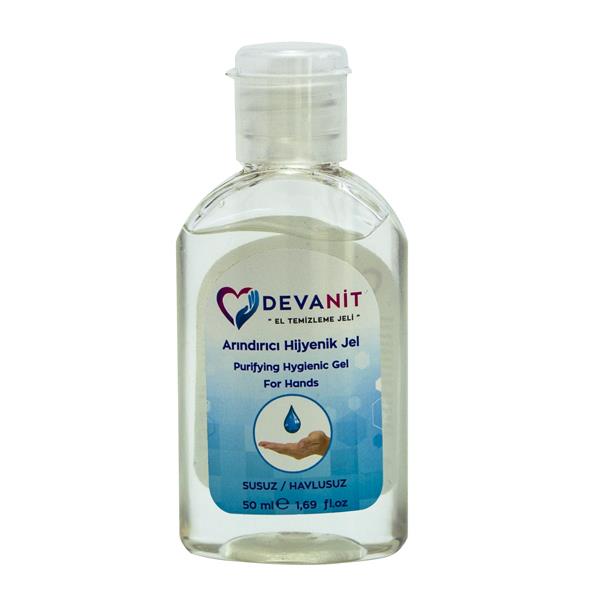 DEVANİT EL TEMİZLEYİCİ ARINDIRICI  HİJYENİK JEL  50ML