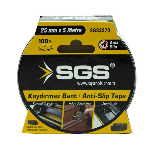 SGS KAYDIRMAZ BANT 25mmx5mt SGS2270